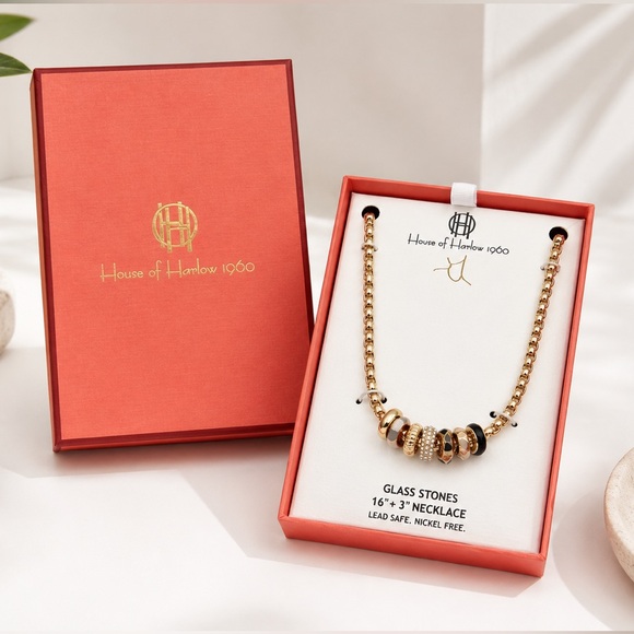House of Harlow 1960 Jewelry - *New* House of Harlow 1960 Gold Necklace with Circular Charms